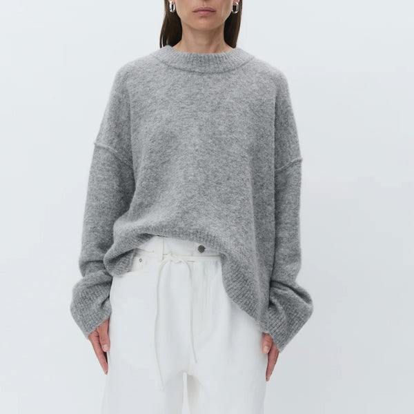 DAY BIRGER ET MIKKELSEN Josie Soft Mohair in Grey/Melange