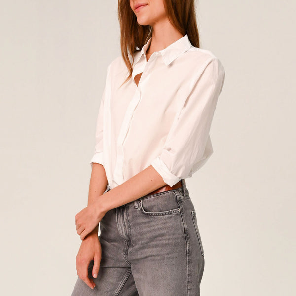 SACRECOEUR Julie Bianco Shirt in White