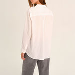 SACRECOEUR Julie Bianco Shirt in White