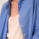 SACRECOEUR Julie Bora Shirt in Blue