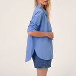 SACRECOEUR Julie Bora Shirt in Blue