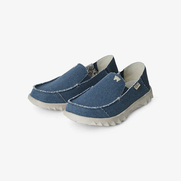 KICKBACK Couch Classic Woven Canvas Shoes in Navy