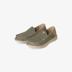 KICKBACK Couch Classic Vibe Woven Canvas Shoes in Khaki