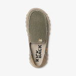 KICKBACK Couch Classic Vibe Woven Canvas Shoes in Khaki