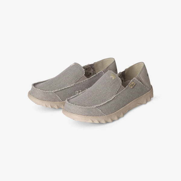 KICKBACK Couch Classic Woven Canvas Shoes in Rocket Grey