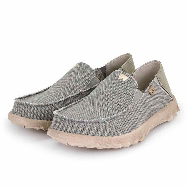KICKBACK Couch Classic Woven Canvas Shoes in Rocket Grey