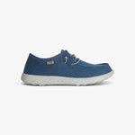 KICKBACK Lounger Woven Canvas Shoes in Blue