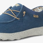 KICKBACK Lounger Woven Canvas Shoes in Blue