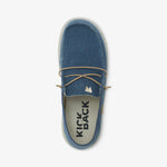 KICKBACK Lounger Woven Canvas Shoes in Blue