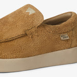 KICKBACK Don Juan Hairy Suede Shoes in Tan