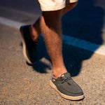 KICKBACK Haven Supersoft Mesh Shoes in Charcoal/Black