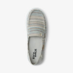 KICKBACK Rizzo Canvas Pale Stripes Shoes in Pastels
