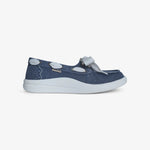 KICKBACK Funseeker Woven Canvas Shoes in Navy