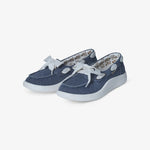 KICKBACK Funseeker Woven Canvas Shoes in Navy
