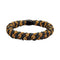 BLACK COLOUR Kally Hair Elastic in Gold Curry Grey