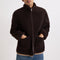WAX LONDON Killick Reversible Borg Cord Jacket in Chocolate Brown