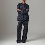 DAY BIRGER ET MIKKELSEN Kerry Viscose Stitch Shirt in Dark Sapphire