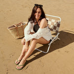 ARCHIES Arch Support Flip Flops in Olive