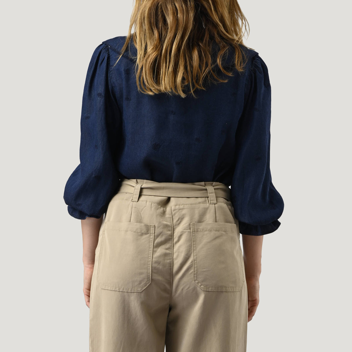 ORFEO Kid Blouse in Chambray