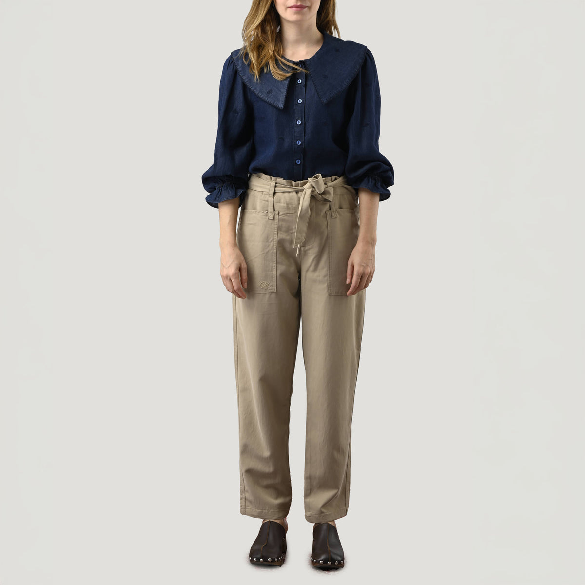 ORFEO Kid Blouse in Chambray