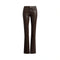 RAG & BONE Flexi Kinsley Low Rise Bootcut Jeans in Coated Brown
