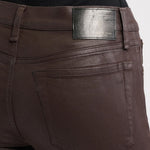 RAG & BONE Flexi Kinsley Low Rise Bootcut Jeans in Coated Brown