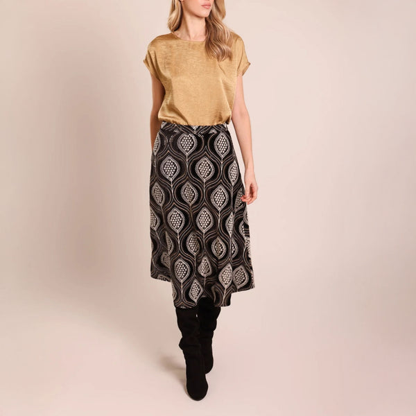 TRAFFIC PEOPLE Anarchy Skirt in Black