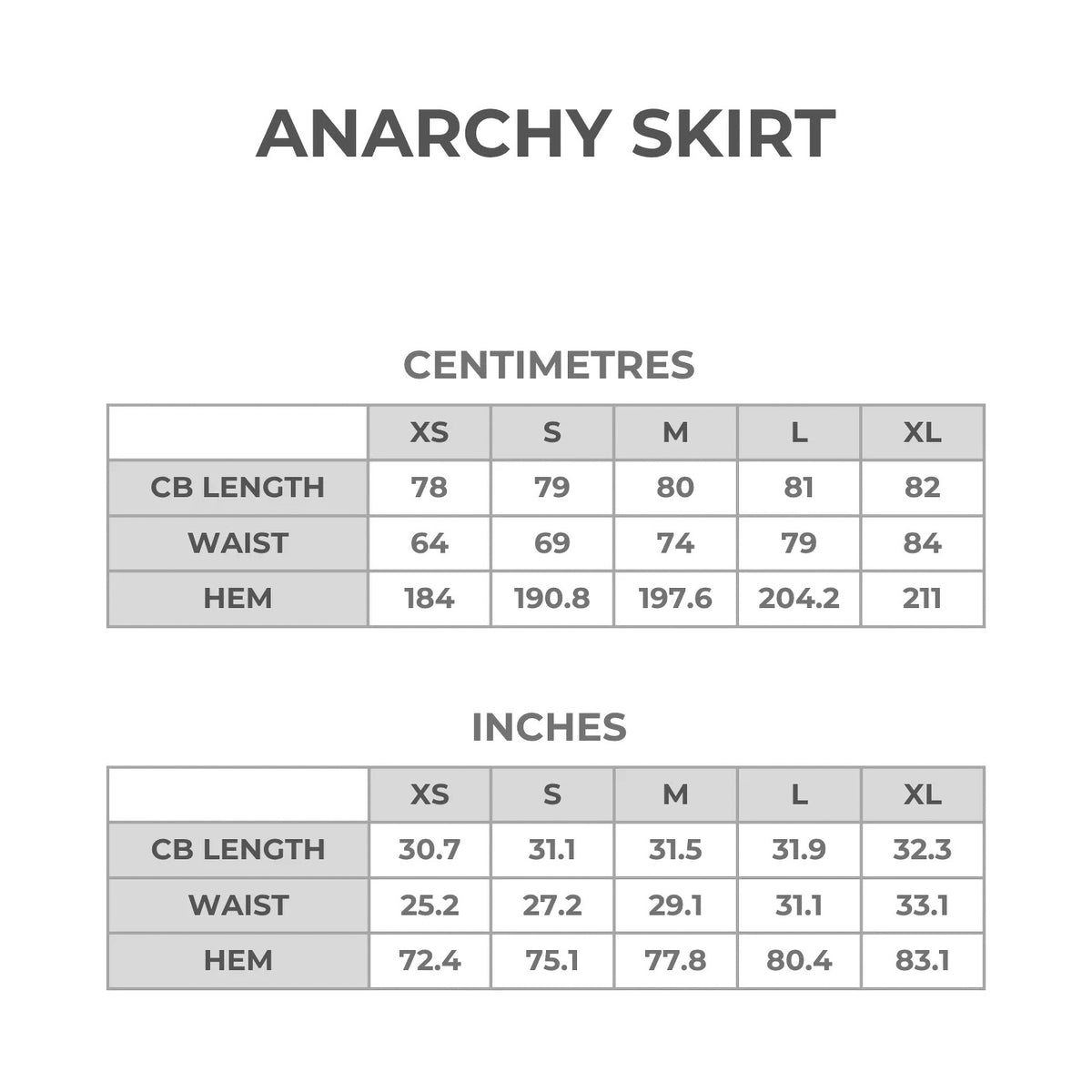 TRAFFIC PEOPLE Anarchy Skirt in Black