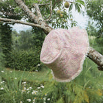 Lajik Sun Hat in Pink Daisy Garden