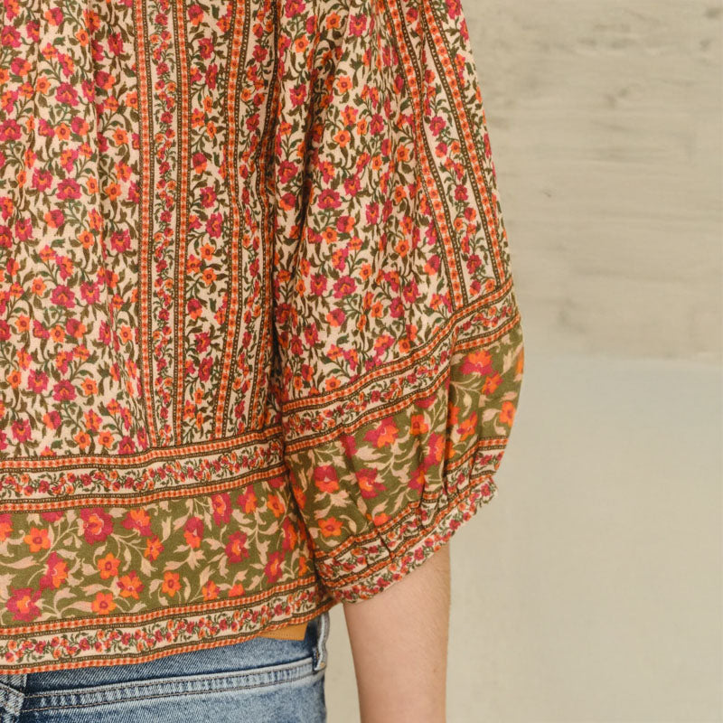 M.A.B.E Laney Print Jacket in Multi