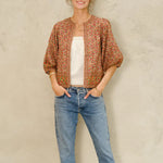 M.A.B.E Laney Print Jacket in Multi