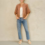 M.A.B.E Laney Print Jacket in Multi