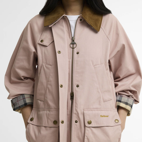 BARBOUR Modern Beadnell Casual Jacket in Gardenia/Dress/Beige