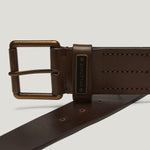 BELSTAFF Ledger Belt in Dark Brown