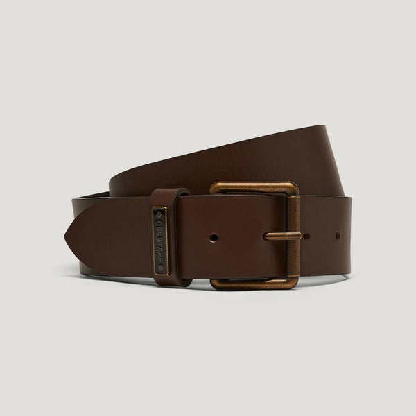 BELSTAFF Ledger Belt in Dark Brown
