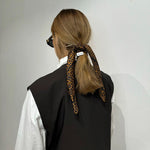 LE SCARF Leo Scarf / Brown / 50x50