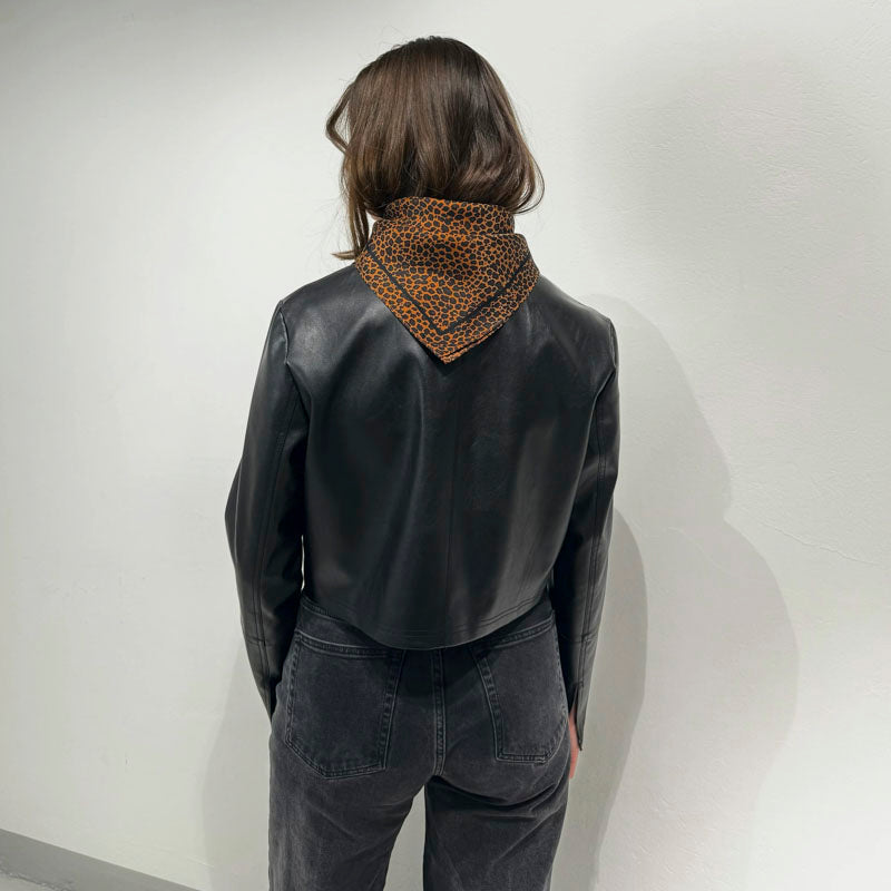 LE SCARF Leo Scarf / Brown / 50x50