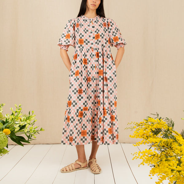 BONTE Loane Dress in Rose/Multi