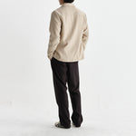 WAX LONDON Lomond Overshirt in Natural