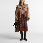 BARBOUR x Farm Rio Anamaria Quilted Jacket in Heart of Tropics/Banana Print