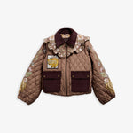 BARBOUR x Farm Rio Anamaria Quilted Jacket in Heart of Tropics/Banana Print