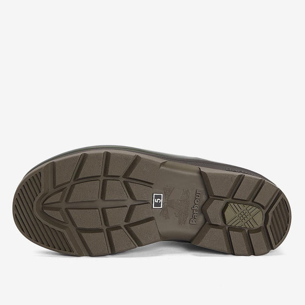 BARBOUR Tempest Tall Welly Boots in Olive