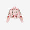 BARBOUR x FARM RIO Madelena Showerproof Jacket in Pink Eden Bloom