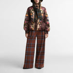 BARBOUR x Farm Rio Mandevilla Showerproof Jacket in Bloom in Between/Brown Banana