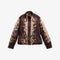 BARBOUR x Farm Rio Mandevilla Showerproof Jacket in Bloom in Between/Brown Banana