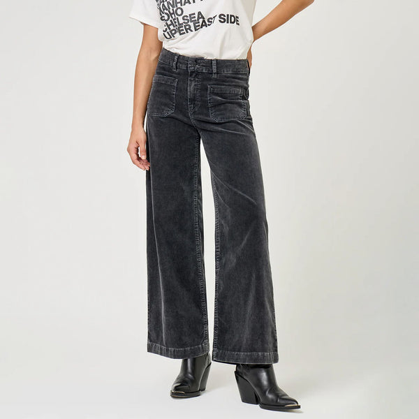 FIVE Lucia Cords in Dark Grey