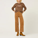 FIVE Lucia Cords in Pecan