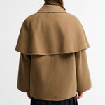 BARBOUR Aggy Wool Coat in Warm Trench