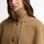 BARBOUR Aggy Wool Coat in Warm Trench