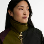 BARBOUR Arlene Wax Jacket in Golden Olive/Fern/Bordeaux/Muted